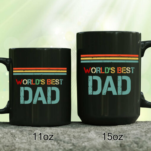 87035-World's Greatest Best Dad Ever Personalized Mug H3